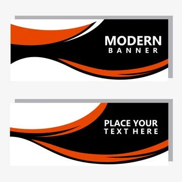 Background modern banner creative flame design vector Stock Illustration