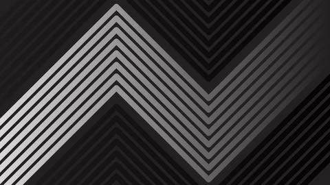 Background Monochromatic Chevron Pattern with Geometric Lines and Symmetric.. Stock Illustration