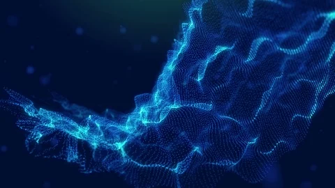 Background motion abstract of particle seamless Stock Footage 88278881