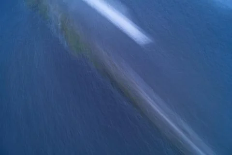 Background with motion blue as texture Stock Photos