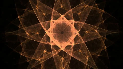 Background motion with fractal design. Stock Footage 152556808