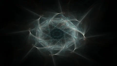 Background motion with fractal design. Stock Footage 153417068