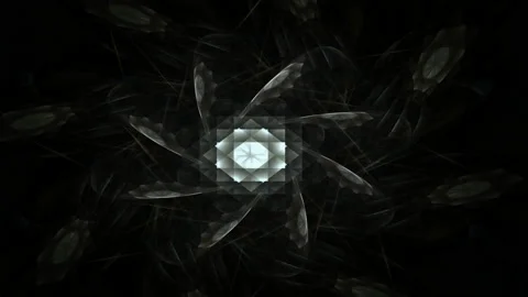 Background motion with fractal design. Stock Footage 153997587