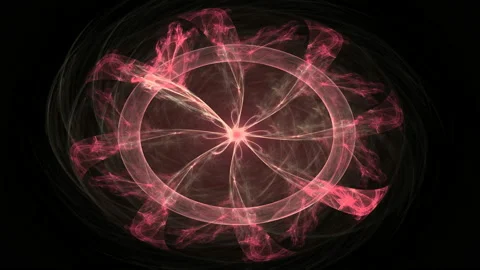 Background motion with fractal design. Video stock 155725052