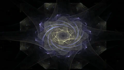 Background motion with fractal design. Video stock 155725870