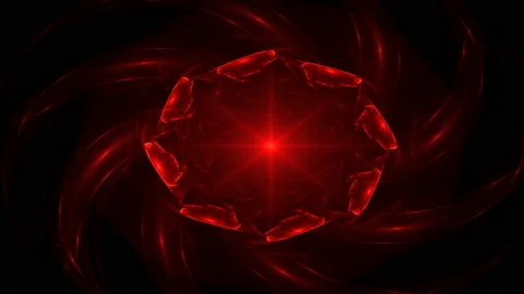 Background motion with fractal design. Video stock 155726313