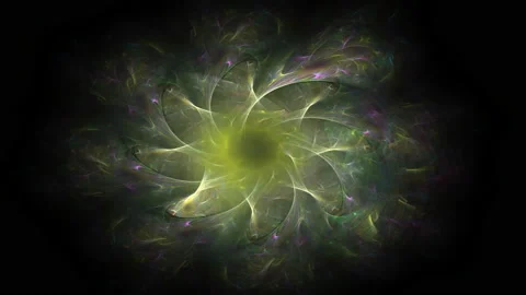 Background motion with fractal design. Video stock 157230859