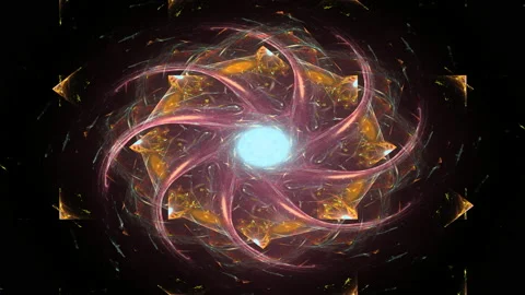 Background motion with fractal design. Stock Footage 201114946
