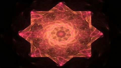 Background motion with fractal design. Stock Footage 235555729