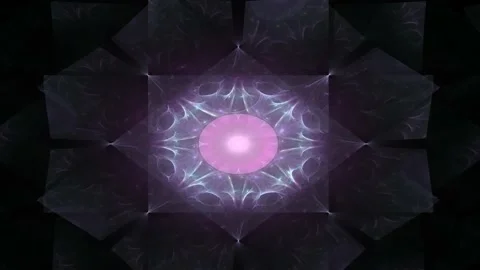 Background motion with fractal design. Stock Footage 235556186