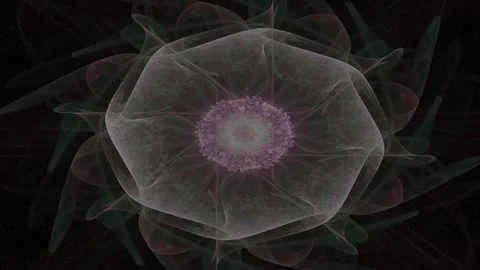 Background motion with fractal design. Stock Footage 248082173