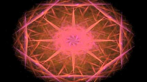 Background motion with fractal design. Stock Footage 284029671