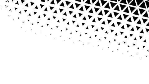Background motion graphic pattern, black and white transition Stock Footage 108511812