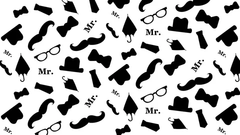 Background motion graphic pattern, Fathers Day concept Stock Footage 108511723