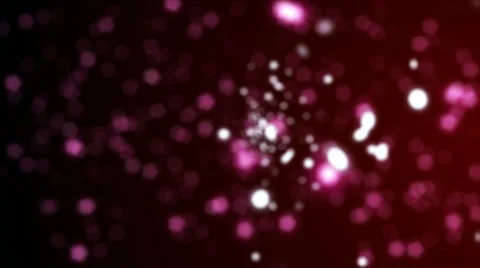 Background motion of multicolor particles Stock-Footage 33846787