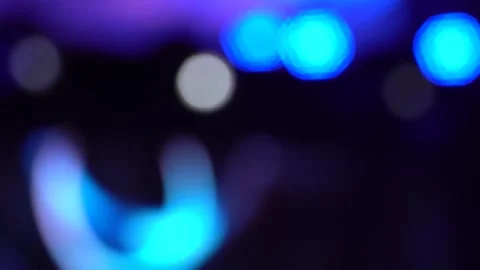 Background with moving blue lights Stock Footage 274366276