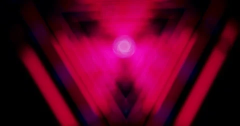 A background with moving blurred geometric lights, blue and pink, slow motion. Stock Footage 146219779