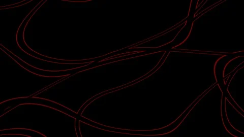 Background with moving Curves Stock Footage 94930113