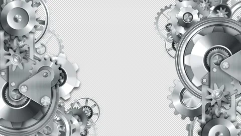 Background With Moving Elements Under The Title And Caption. Stock Footage 309300012