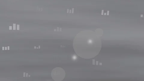 Background with moving Graphs Stock Footage 80408039