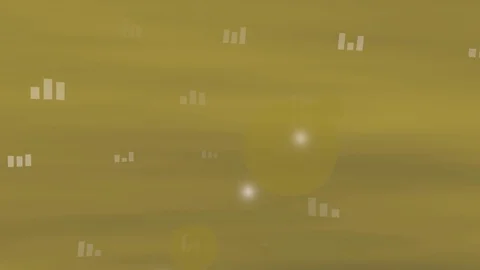 Background with moving Graphs Stock Footage 80409075