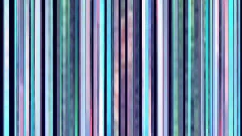 A background of moving multi-colored lines. Abstract background animation. Stock Footage 295680230