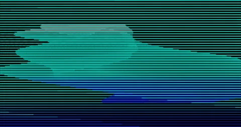 A background of moving parallel colored lines of different lengths Stock Footage 304822906