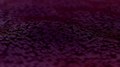 Background moving purple cube with soft edges Stock Footage 60136965