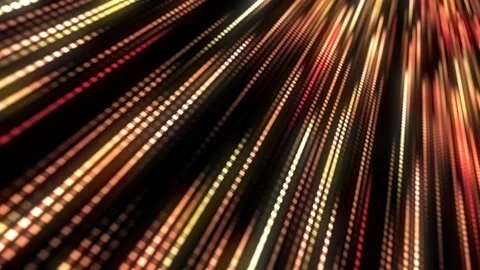 Background with moving red and orange lines Stock Footage 95320742