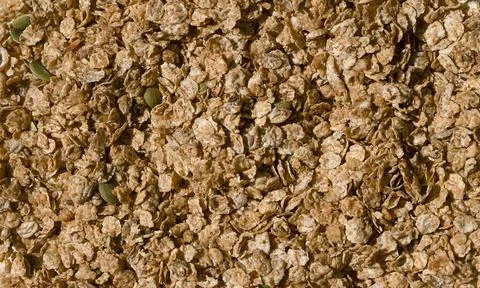 Background with muesli. Stock Photos