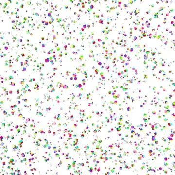 Background from multi-colored abstract cubes Stock Illustration