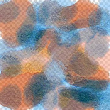 Background of multi-colored blurred watercolor spots Stock Illustration