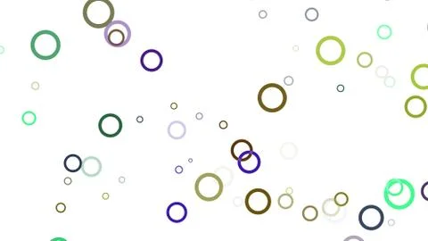 Background of multi-colored circles. Stock Illustration