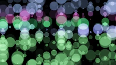 Background of multi-colored circles. Stock Illustration