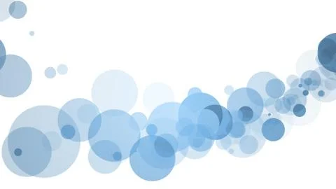 Background of multi-colored circles. Stock Illustration