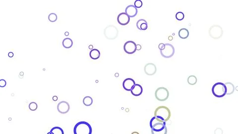 Background of multi-colored circles. Stock Illustration