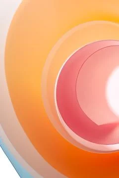 Background from the multi-colored rounded elements. Stock Photos