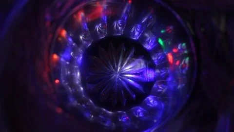 Background from multi-colored twinkling lights Stock Footage 105674557