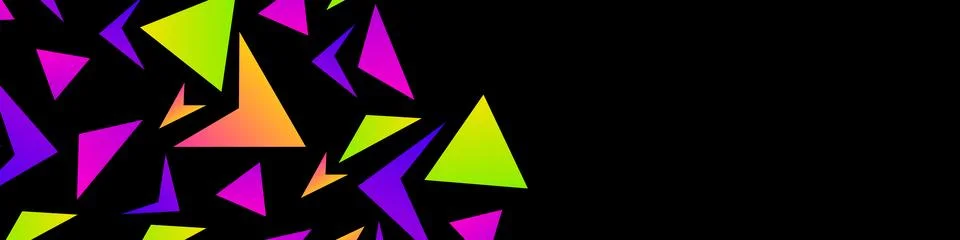Background with multicolor geometric shapes. Different shapes pattern  Ilustración de archivo