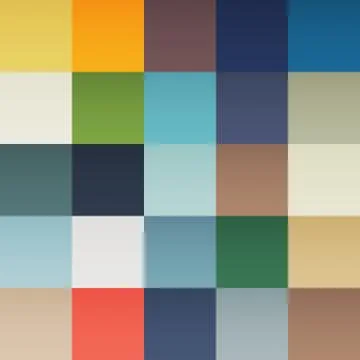 Background with multicolor squares Stock Illustration