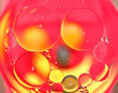 Background, multicolored balls, blur Stock Photos