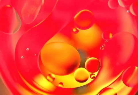 Background, multicolored balls, blur Foto stock