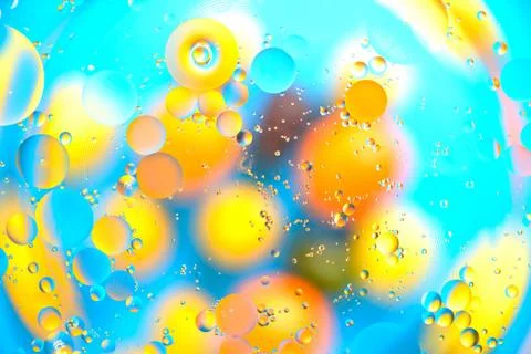 Background, multicolored balls, blur Stock Photos