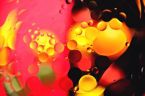Background, multicolored balls, blur, texture, heterogeneous color Stock Photos
