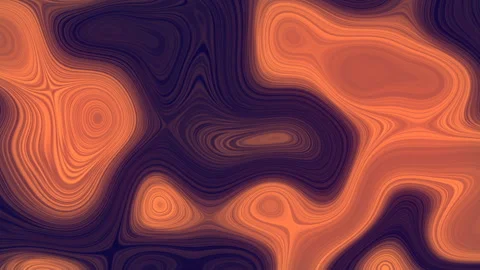 Background with multicolored curved light beams. 3d rendering loop animation HD Stock Footage 171112923