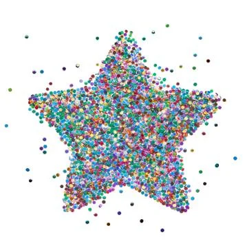 Background with multicolored dots Stock Photos