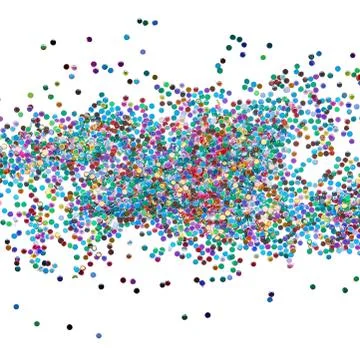 Background with multicolored dots Stock Photos