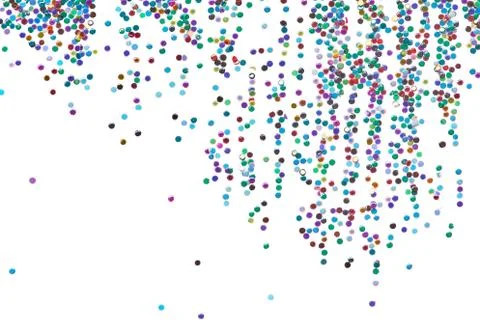 Background with multicolored dots Stock Photos