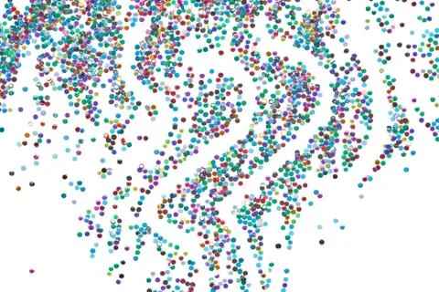 Background with multicolored dots Stock Photos