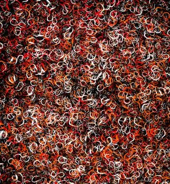 Background with multicolored elements. Textured particles for design. Foto stock